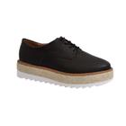 Tênis Vizzano Oxford Flatform Tratorado C/ Cadarço 1330200