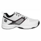 Tênis Wilson Ace 3.0 All Court Unissex Branco Preto Vermelho