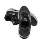 Tênis Zeus Masculino Corrida Esporte Passeio Casual Preto