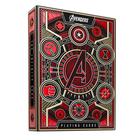 Teoria das cartas de baralho 11 Avengers Red Edition The Infinity Saga