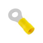 Terminal Conector Pré-Isolado Anel PZ-RVL5-4 4 - 6mm Amarelo 100 Peças Rohdina