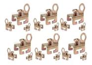 Terminal Cortina Cadeirinha Trilho Kit Com 30 Unidades