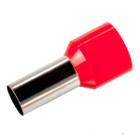 Terminal Pino Tubular 35mm Vermelho ROHDINA