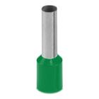 Terminal Pino Tubular 6.00mm Verde Com 100 Rohdina