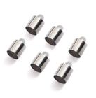 Terminal Redondo Em Metal Para Bijuteria 6X10Mm - Laninna Store