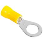 Terminal Tipo Anel 12-10AWG M10 Amarelo 100Pçs CRIMPER AN2453