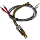 Termoelemento Sensor Tipo J (0~300ºC) Cabo 2 Metros com 2 Fios e Ponta 6mm Cabeçote