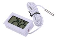 Termômetro Digital Branco Aquário Freezer Chocadeira -50~110