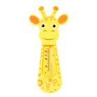 Termômetro Girafinha para Banho Banheira Temperatura Água Neném Laranja Buba