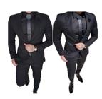 Terno Executivo Slim Corte Italiano De Luxo (calça E Blazer) Nº 46 M - Shopping do Terno