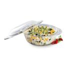 Terrina Refratário De Vidro Marinex Com Tampa 2,3L