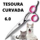 Tesoura Curvada Original Tosa Pet Profissional Para Petshop!