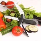Tesoura Faca Fatiador Picador Legumes Smart Cutter