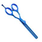 Tesoura Maryam Semi Dentada 5.5'' Profissional Cachorro Pet