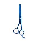 Tesoura Profissional Desfiadeira 6.0 Azul Fanaer