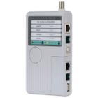 Testador De Cabos 4 Em 1 Usb, Rj45, Rj11, Rj12 E Bnc Wh-3468