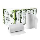 The Cheeky Panda Bamboo Kitchen Rolls Caixa a granel de 10 rolos (5 pacotes de 2 rolos, 2-Ply) Biodegradável, Multiuso, Livre de Plástico, Eco-Amigável, Super Absorvente, Forte & Sustentável