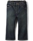The Children's Place Baby Boys and Toddler Boys Basic Bootcut Jeans, Dry Indigo, 3T