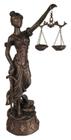 Themis Deusa da Justiça Direito Decorativa Em Resina Grande 45 cm