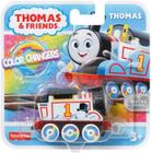 Thomas & Friends Motorizado Thomas com Annie & Clarabel - Trem de Brinquedo  com Sons e Frases - Fisher-Price - Trem de Brinquedo - Magazine Luiza