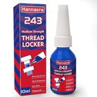 Threadlocker Blue 243, trava de rosca de média resistência, - Hannaera