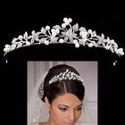 Tiara Coroa Arco Arranjo Para Noiva Noivado Debutante Formatura Linda tiara Coroa linda