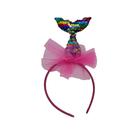 Tiara Sereia - Adereço de Carnaval - Rosa Pink - Mod 266 - 01 unidade - Rizzo