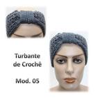Tiara Turbante Faixa De Cabelo Headband Última Moda Crochê