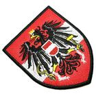 TIAT001T 01 Austria patch bordado passar a ferro ou costura