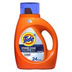 Tide Hygienic Clean Heavy 10X Duty Detergente em Pó Sabonete Líquido, Aroma Original, 37 Fl Oz, 24 Cargas, Ele Compatível