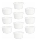 Tigela 135ml Porcelana Sopa Kit 10un Caldo P/ Restaurante