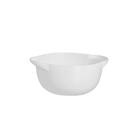 Tigela Bowl Ceramica Travessa Branca 2200ml 1un