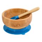 Tigela Bowl Infantil De Bambu Com Ventosa E Colher Turminha Guará