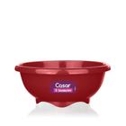 Tigela Bowl Plástico 1,28L Multiuso Vermelho Sr313/3 Sanremo