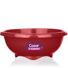 Tigela Bowl Plástico Multiuso Vermelho 2,4L SR314/3 Sanremo