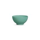 Tigela Bowl Pote Sobremesa Verde Ciano Ceramica 430ml 1un - SCALLA