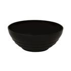 Tigela Cumbuca Bowl Oriental Redondo 500ml Preto em Polipropileno Linha Premium Tropical VEM