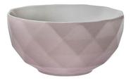 Tigela Cumbuca de Porcelana Bowl Relevo Rosa Zima Hauskraft 540ml - ETILUX