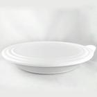 Tigela Elegância Rasa Branca