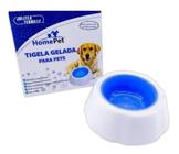 Tigela Gelada Refrescante Bebedouro Água Para Cães 500Ml