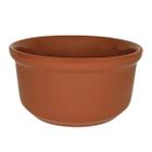 Tigela para caldos de 225ml de porcelena cor marron