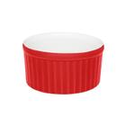 Tigela Ramequin 6X3CM 50ML Branco/Vermelho - Oxford