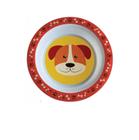 Tigela Vermelha Infaltil para Crianças Alimentação Cachorrinho