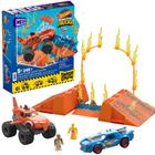Tiger Shark Circuito de Devastação - 245 Peças - Monster Trucks Hot Wheels Mega - Mattel