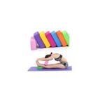 Tijolo de borracha EVA Yoga Block Fitness para Pilates 180g - Lightbek Official Store