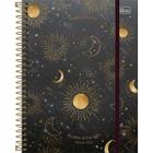 Tilibra - Planner Espiral 17,7 x 24 cm Magic 2025 - Sol e lua - magic of the day