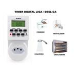 Kit 5 Temporizador Timer Digital Bivolt Din 35mm Exatron - Temporizador de  Tomada - Magazine Luiza