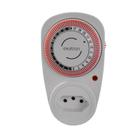 Timer Temporizador Mecânico De Tomada Bivolt 10a Exatron