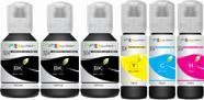 Tinta 504 para L4150 L4160 L4260 L6161 L6171 kit 6 tintas compativel - ECOLOGY PAINT