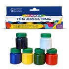 Tinta Acílica Fosca 6 Cores 15ml Para Madeira Papel Acrilex